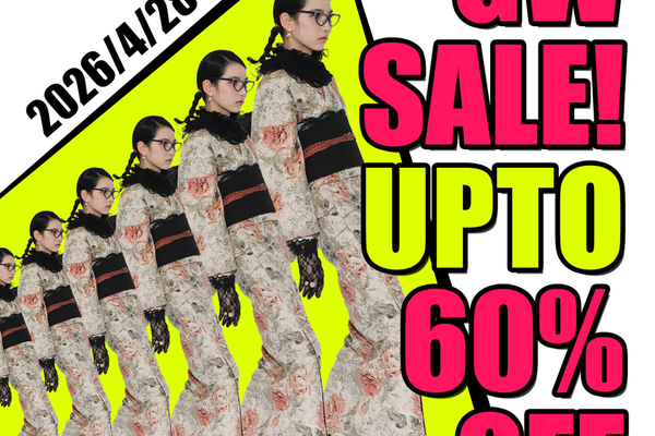 【GW SALE＆GW休暇のお知らせ】